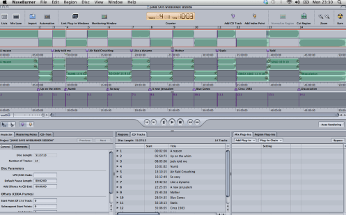 Jamie Says Waveburner session 
